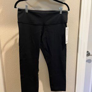 Lululemon - Wunder Under Crop II - Black Size 10